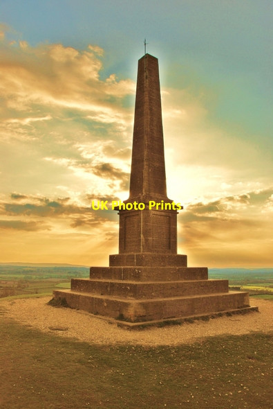 Photo 6"x4" Ham Hill Country Park: War Memorial Stoke Sub Hamdon c2010