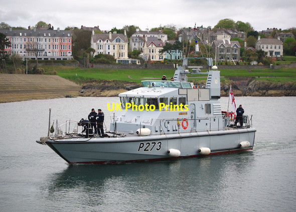 Photo 6"x4" HMS 'Pursuer' at Bangor Bangor\/J5081 c2010