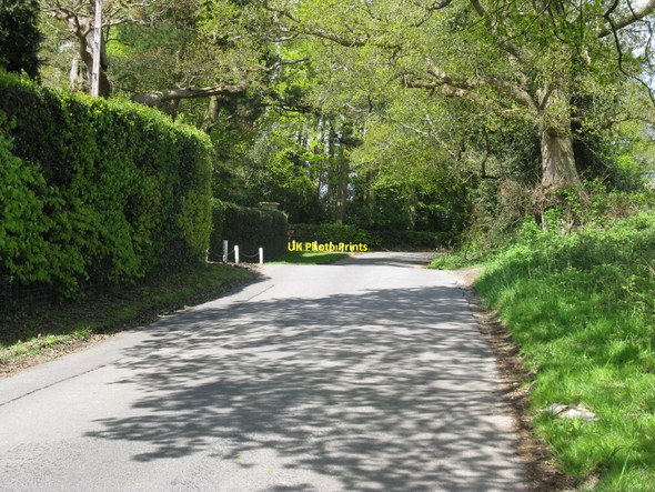 Photo 6"x4" Possingworth Lane approaching Possingworth Manor Blackboys c2010