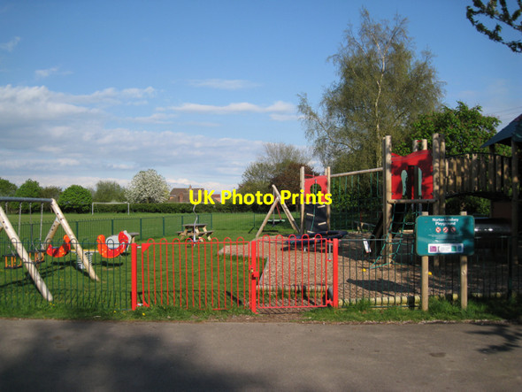 Photo 6"x4" Norton Lindsey playground Norton Lindsey c2010