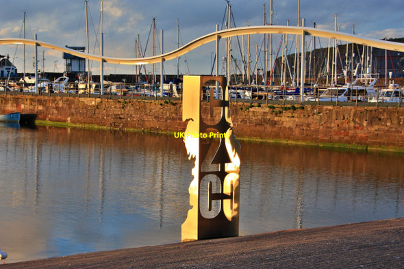 Photo 6"x4" The Start of the Coast to Coast Cycle Ride Whitehaven\/NX9718 c2010
