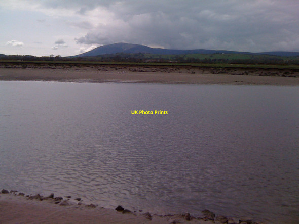 Photo 6"x4" The River Nith, with Criffel in the background Kelton\/NX9870 c2010