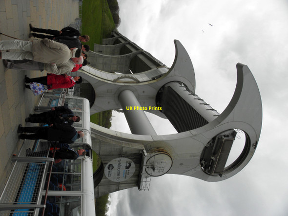 Photo 6"x4" Falkirk Wheel Tamfourhill c2010