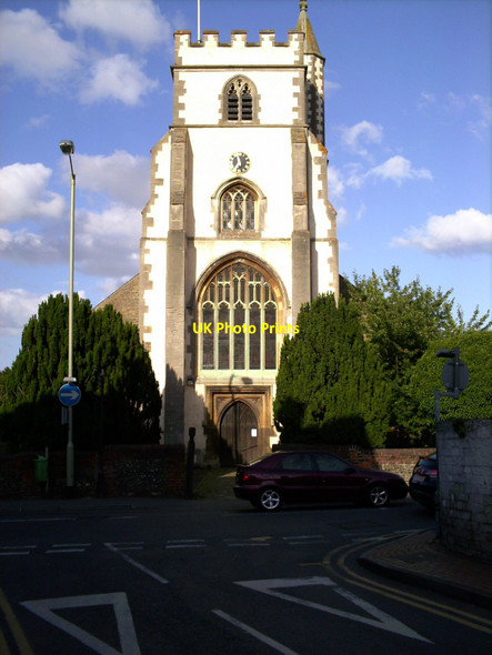 Photo 6"x4" Church Tower, All Saints, Wokingham Wokingham c2008