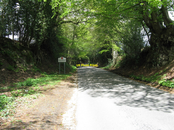 Photo 6"x4" Entering Waldron from the south Waldron c2010
