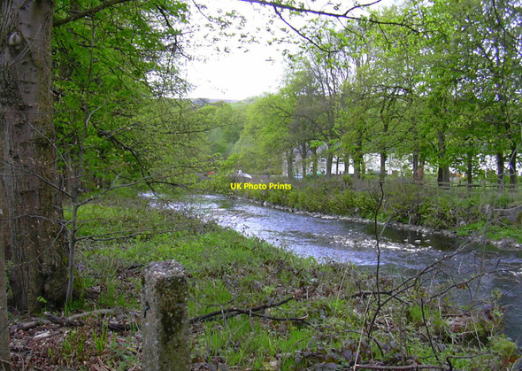 Photo 6"x4" River Irwell at Chatterton, Lancashire Ramsbottom c2010