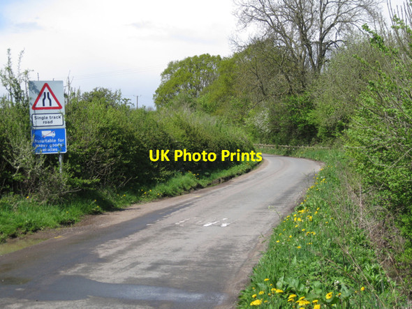 Photo 6"x4" Norton Curlieu Lane Norton Lindsey c2010