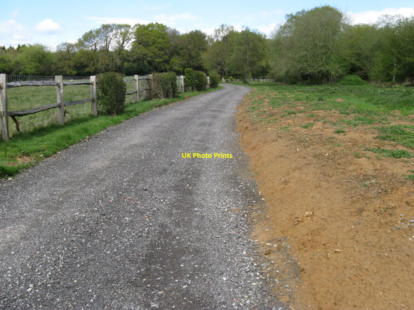 Photo 6"x4" Bridleway north to Little London Lions Green c2010