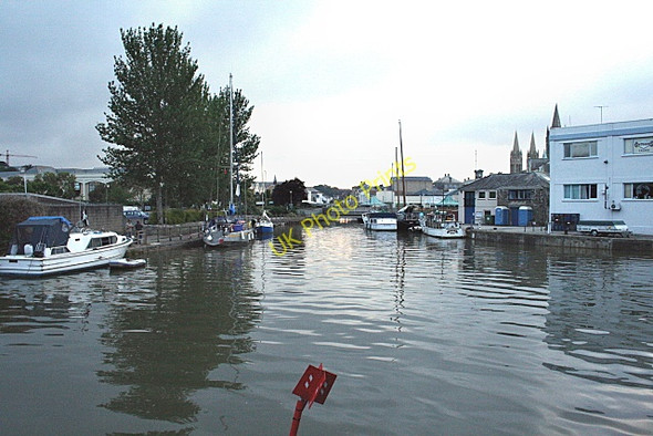 Photo 6"x4" River Kenwyn where it joins the Truro River Truro c2009