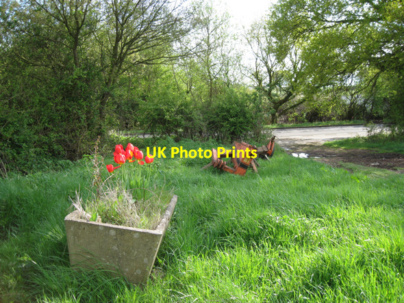 Photo 6"x4" Welcome to my field Littleworth\/SP2363 c2010