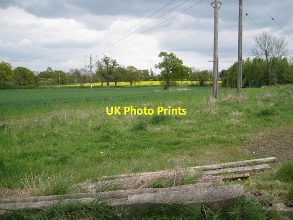 Photo 6"x4" Fields west of Nunhold Farm Little Shrewley c2010