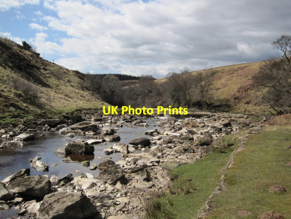Photo 6"x4" River Irthing above Crammel Linn Gilsland\/NY6366 c2010