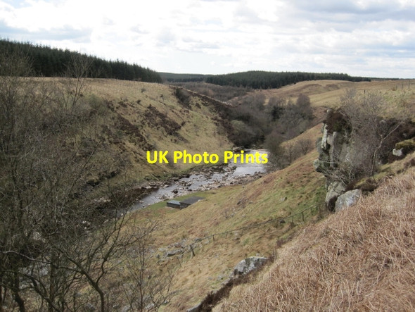 Photo 6"x4" Gorge above Crammel Linn Gilsland\/NY6366 c2010