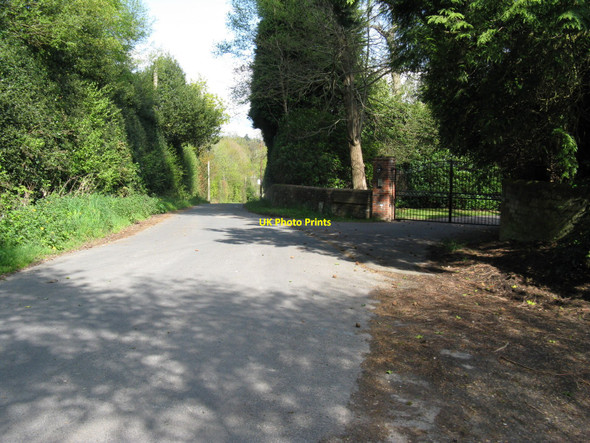 Photo 6"x4" Entrance to Greenvale Farm on Browns Lane Roser's Cross c2010