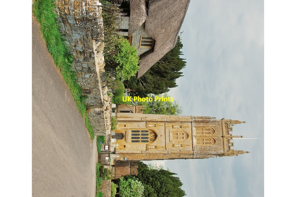 Photo 6"x4" Isle Abbots: Church of  St. Mary The Virgin Isle Abbotts c2010
