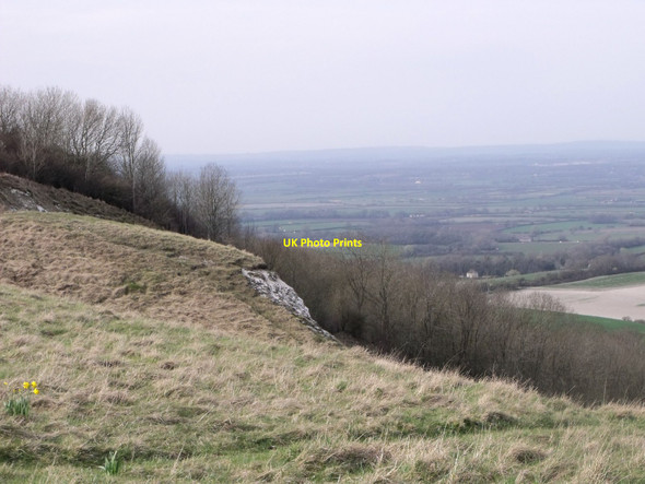 Photo 6"x4" Edge of Bopeep Quarry, Alciston, East Sussex Alciston c2010