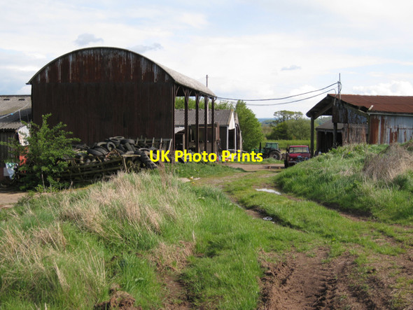 Photo 6"x4" Barns etc., Warboro Farm Hampton on the Hill c2010