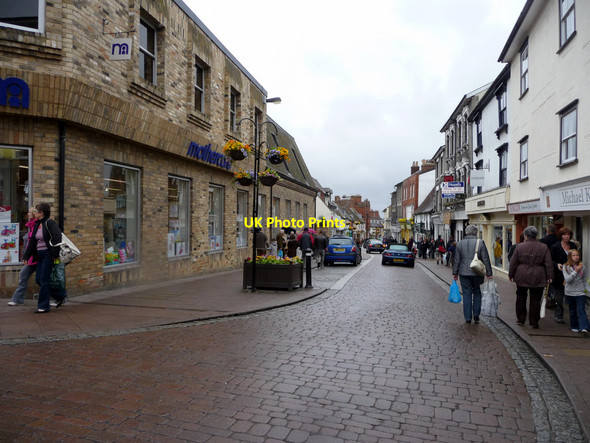 Photo 6"x4" St John Street, Bury St Edmunds, Suffolk Bury St Edmunds c2010