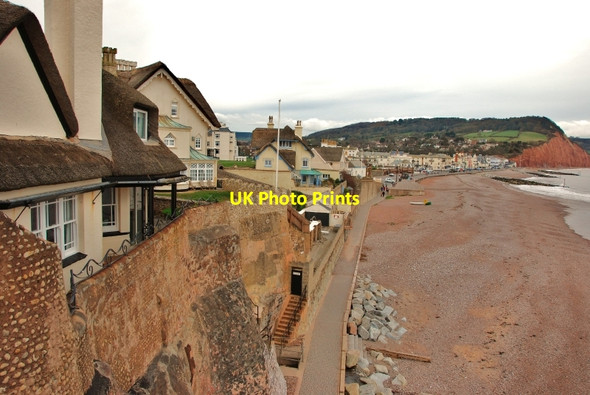 Photo 6"x4" Sidmouth: View from the edge of Connaught Gardens Sidmouth c2007