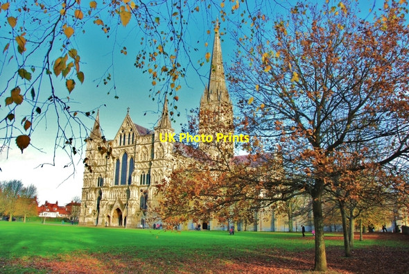 Photo 6"x4" Salisbury Cathedral Salisbury c2009