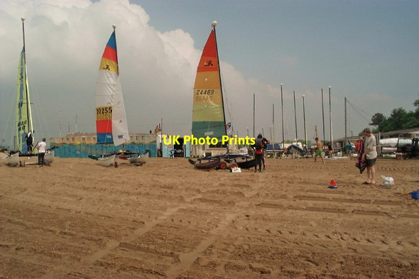 Photo 6"x4" Rockley Park: Setting sail Lake\/SY9890 c1999