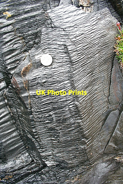 Photo 6"x4" Metamorphic rock Toberonochy c2010