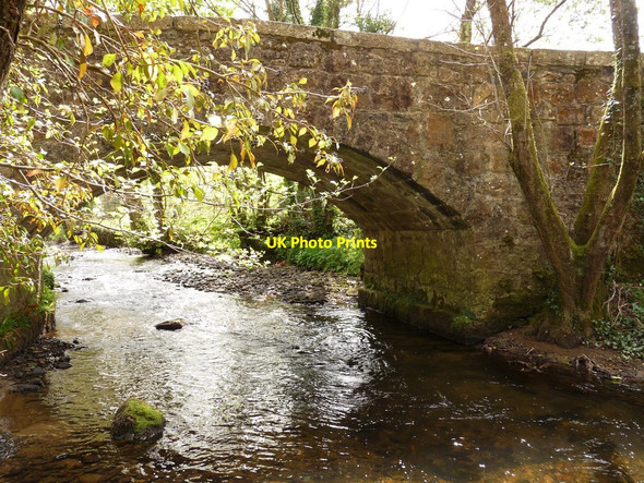 Photo 6"x4" Taw Green Bridge on the river Taw as seen from downstream Taw Green\/SX6597 c2010