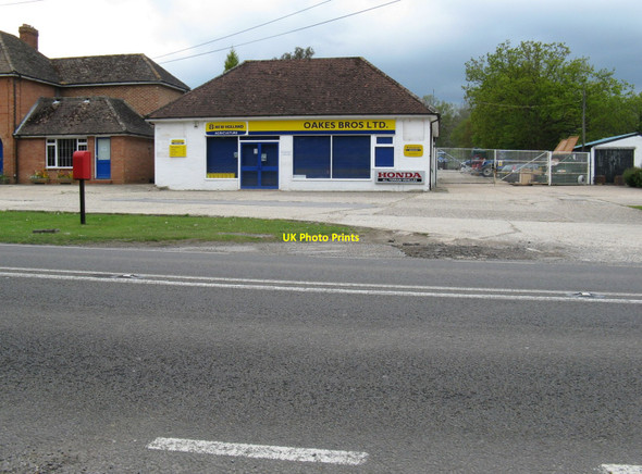 Photo 6"x4" Agricultural machine dealer by the A29 Rowhook c2010