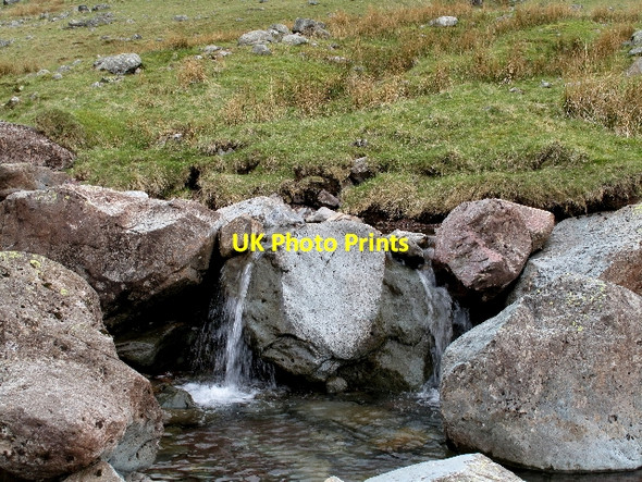 Photo 6"x4" Styhead Gill Seathwaite\/NY2312 c2010