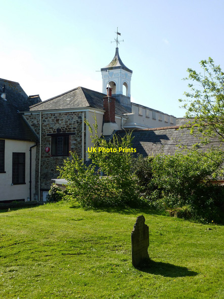 Photo 6"x4" View of East Gate from St Mary's churchyard, Totnes Totnes c2010