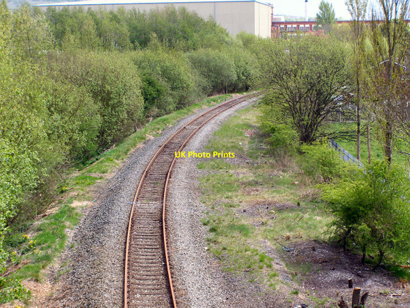 Photo 6"x4" Oldham Loop Line Shaw\/SD9308 c2010