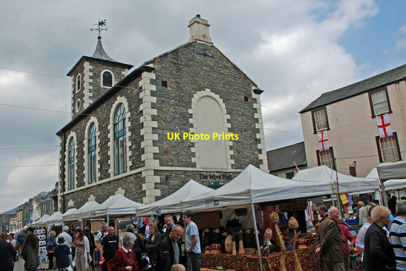 Photo 6"x4" Market Square, Keswick Keswick\/NY2623 c2010