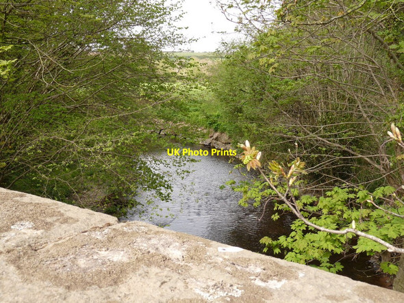 Photo 6"x4" The view downstream from Taw Bridge on the river Taw Brushford\/SS6707 c2010