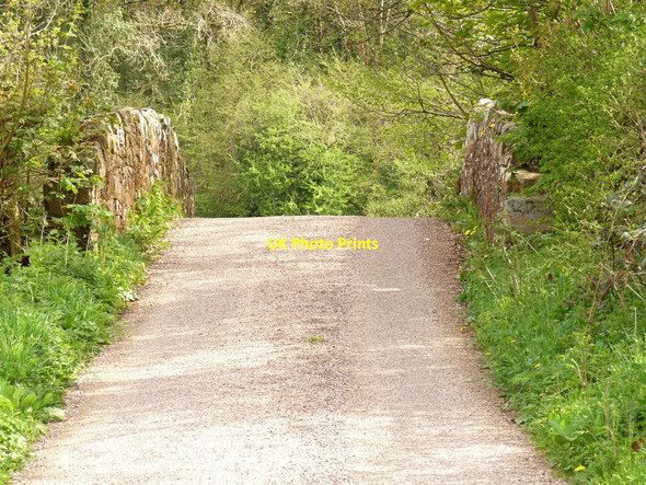 Photo 6"x4" Coldridge Bridge on the River Taw Brushford\/SS6707 c2010