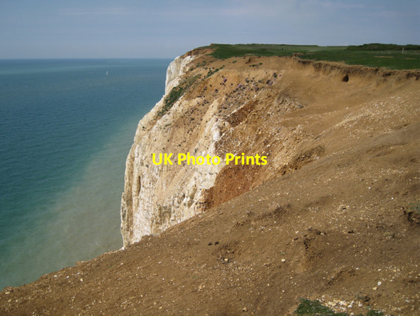 Photo 6"x4" Erosion, Seaford Head: 2 Seaford c2010
