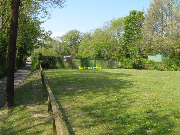 Photo 6"x4" Reservoir alongside Jugg's Road Lewes c2010