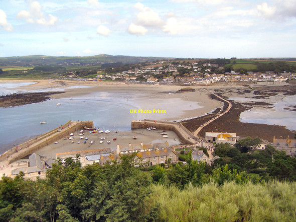 Photo 6"x4" St Michael's Mount Harbour and Causeway Marazion c2009