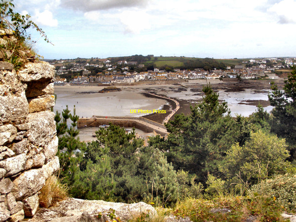 Photo 6"x4" The Harbour and Causeway, St Michael's Mount Marazion c2009