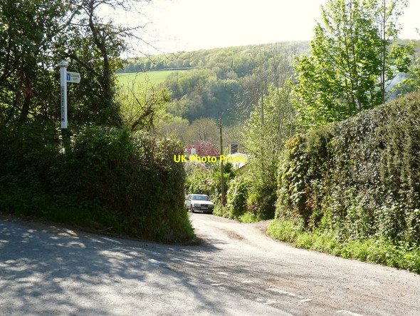 Photo 6"x4" Loxhore Cott Cross Loxhore c2010