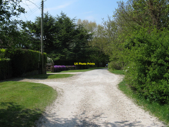 Photo 6"x4" Residential property beside Jugg's Road Lewes c2010