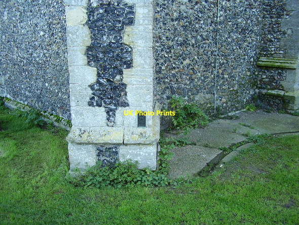 Photo 6"x4" OS Flush Bracket S 9647 Fressingfield c2006