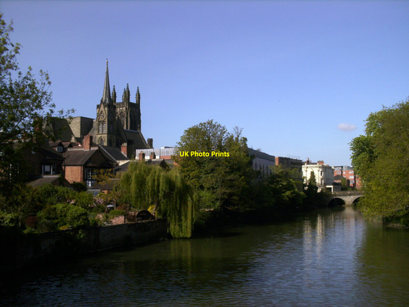 Photo 6"x4" Leamington Riverside Royal Leamington Spa c2010