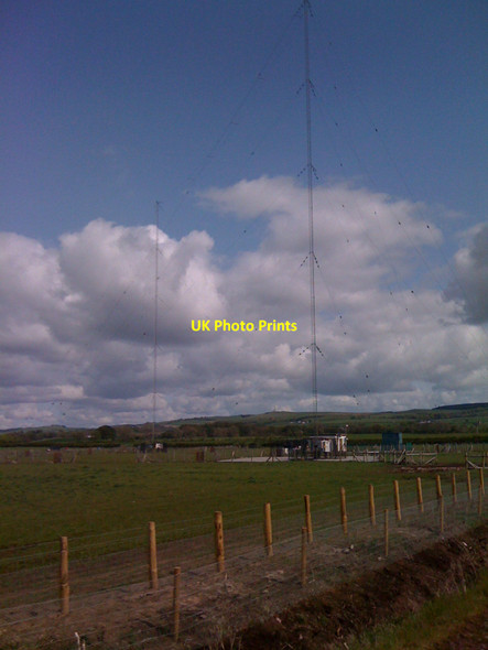 Photo 6"x4" Antennae station near Holmhead, Mouswald Mouswald c2010