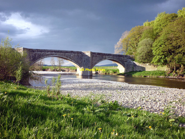Photo 6"x4" Loyn Bridge Gressingham c2010