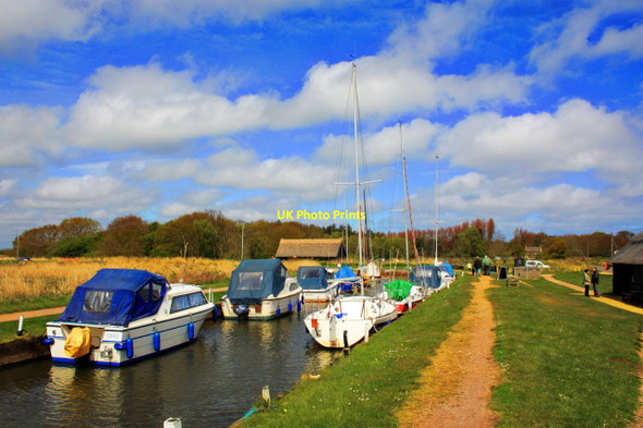 Photo 6"x4" Staithe at Horsey Windpump Horsey\/TG4522 c2010