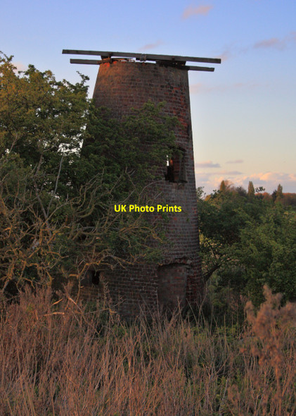 Photo 6"x4" Derelict Drainage mill, Ludham Bridge Johnson Street c2010