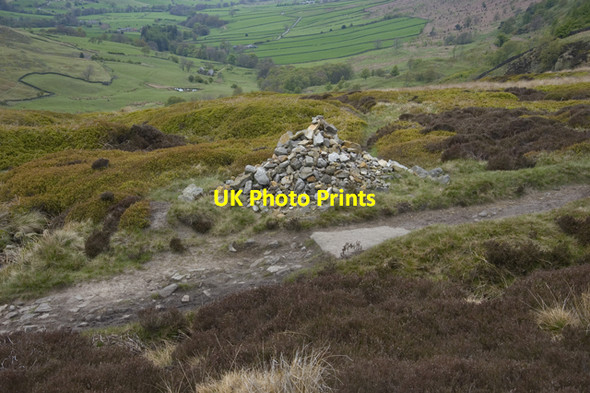 Photo 6"x4" Cairn at head of Great Fryup Dale Street\/NZ7304 c2010