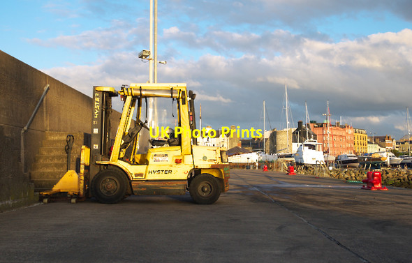 Photo 6"x4" Forklift truck, Bangor Bangor\/J5081 c2010