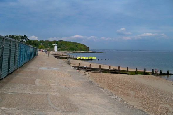Photo 6"x4" St. Helen's Beach and Beach Huts St Helens\/SZ6289 c2010