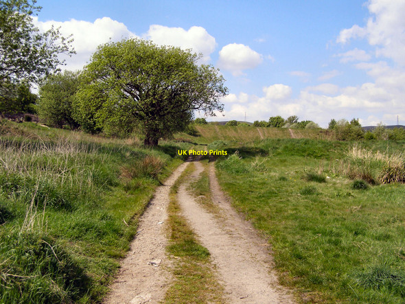Photo 6"x4" Track towards Starring Littleborough\/SD9316 c2010